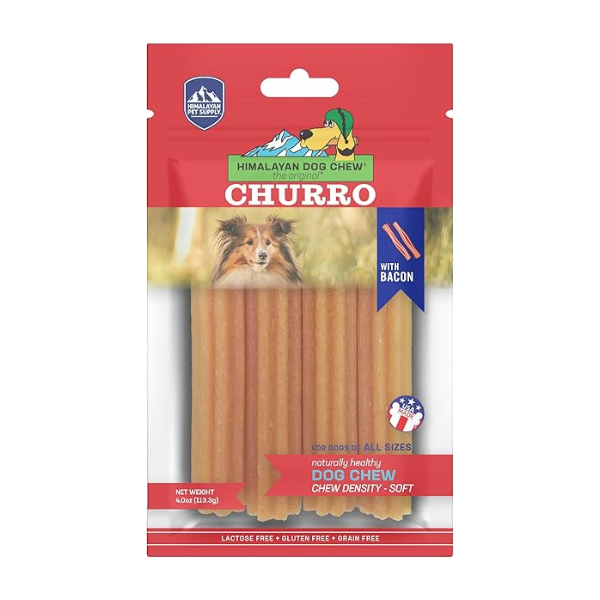 Himalayan Dog Chew LLC Yaky Churro - Bacon 113.3g