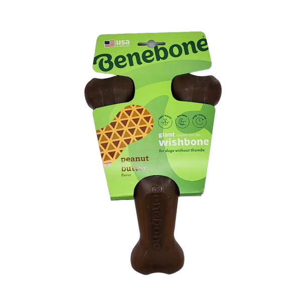 Benebone Wishbone Peanut Small
