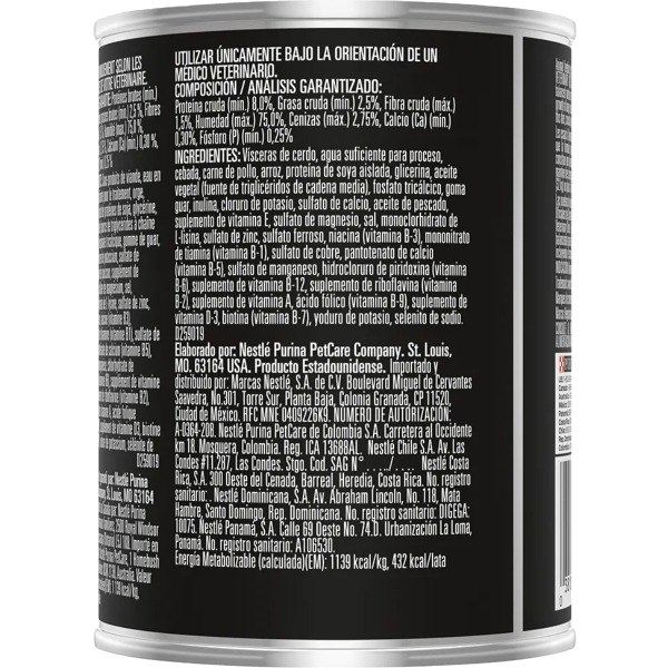 Pro Plan Veterinary Diets Gastroenteric Canine Húmedo 380gr