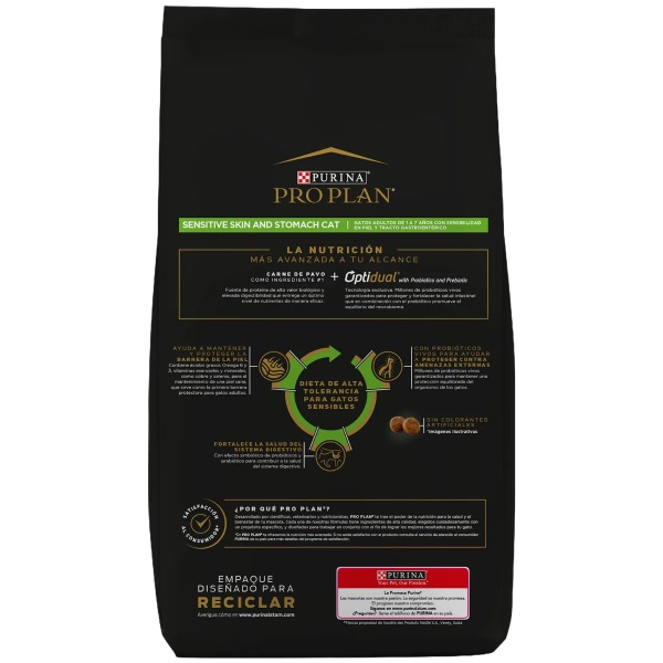 Pro Plan Cat Adult Sensitive Skin & Stomach 3Kg