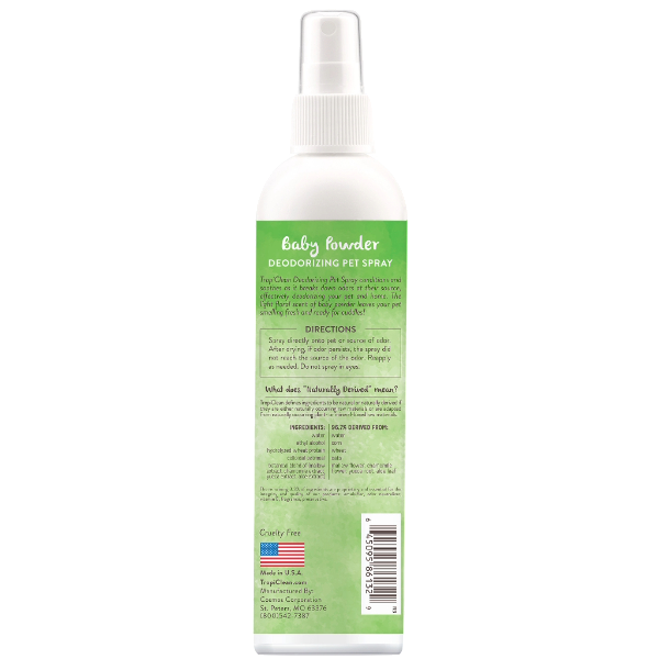 Tropiclean Baby Powder Deodorizing Pet Spray