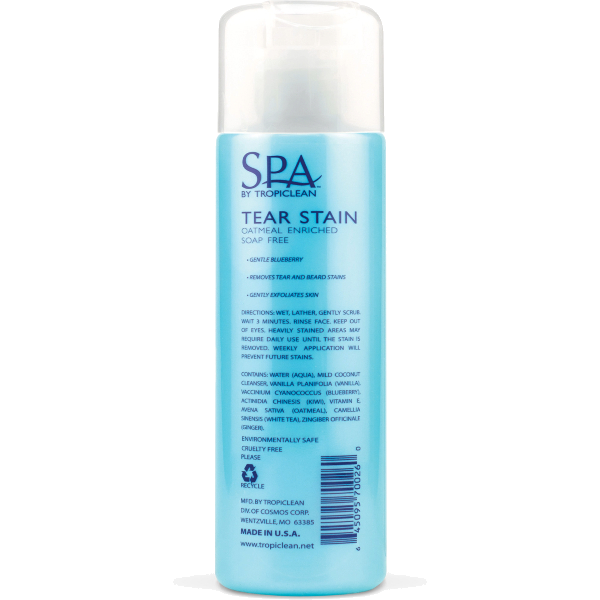 Tropiclean Spa Tear Stain Remover For Pets