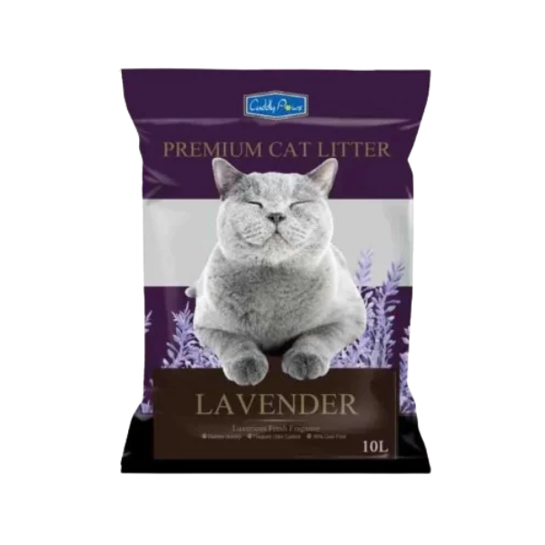 Arena Cuddly Paws 10L - Lavanda