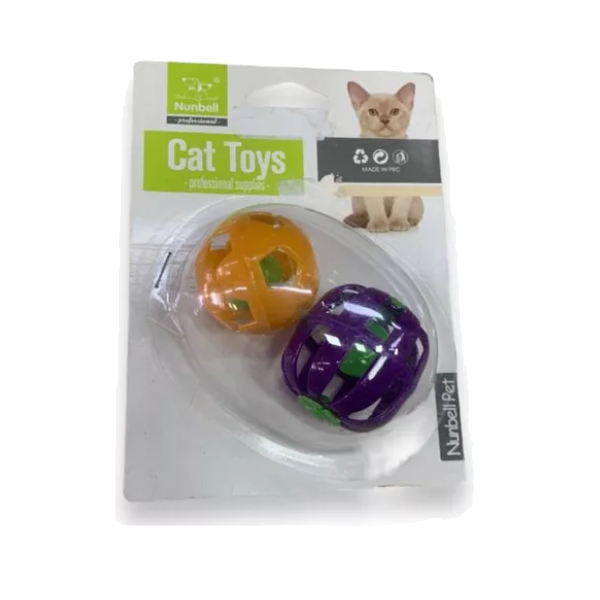 Nunbell Bolitas de Colores para Gato