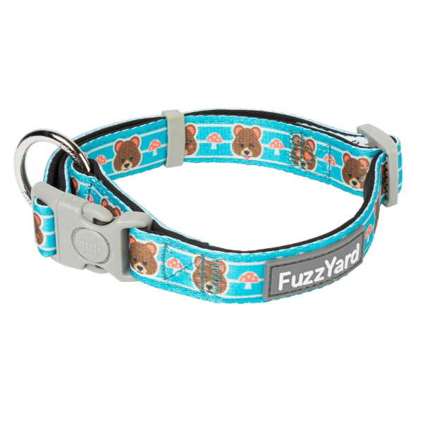 FuzzYard Dog Collar - Fuzz Bear