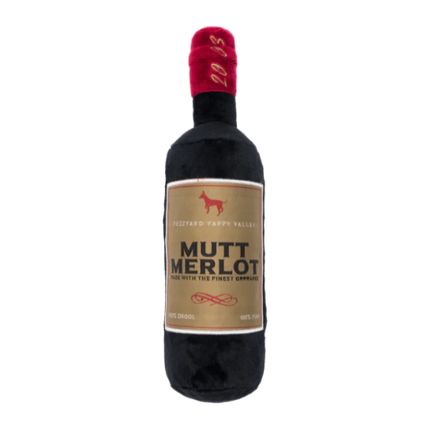 FuzzYard Peluche Dog Toy - Mutt Merlot