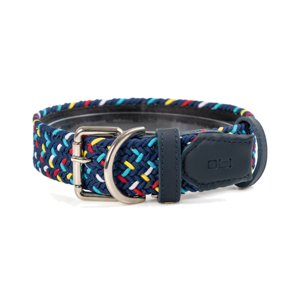 Obi Pet Supplies Collar - Cloe Blue Marine