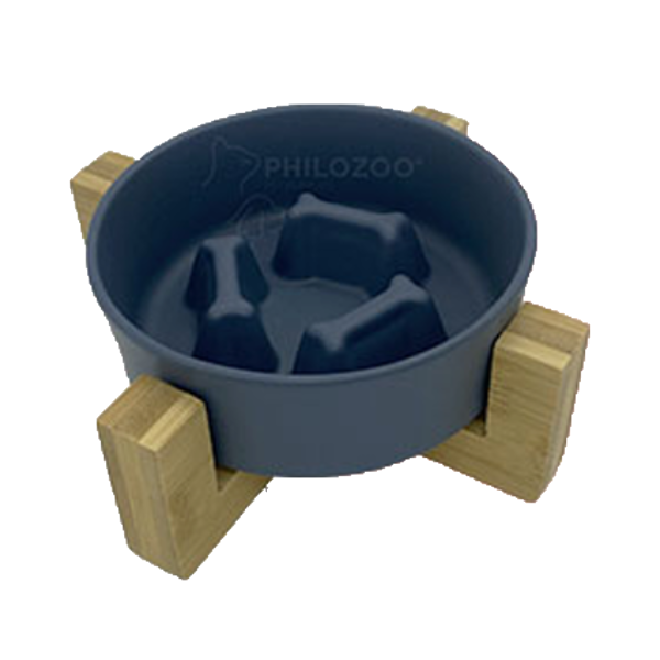 Philozoo Plato Ceramica Obstaculos Huesito