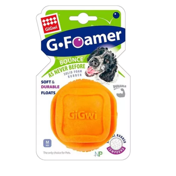 Gigwi Foamer TPR Ball - Orange