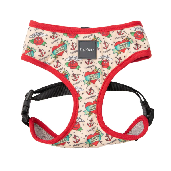 FuzzYard Harness - Ink’d Up - Medium