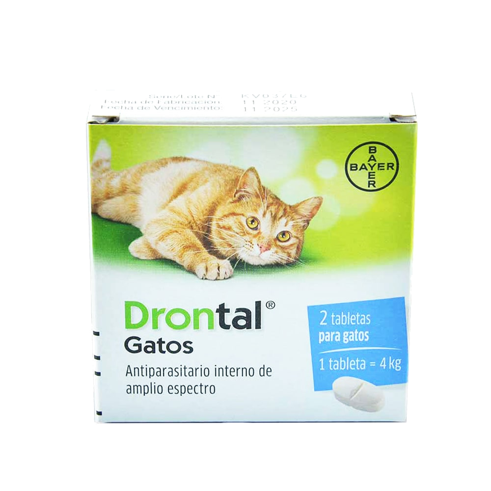Elanco Drontal Gatos 4kg (Por Caja)