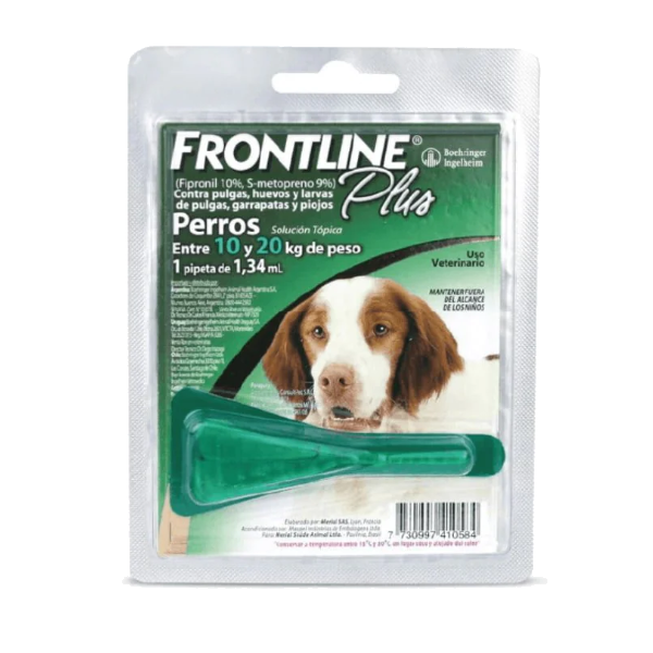 Frontline Plus Perro 10kg a 20kg - 1.34ml