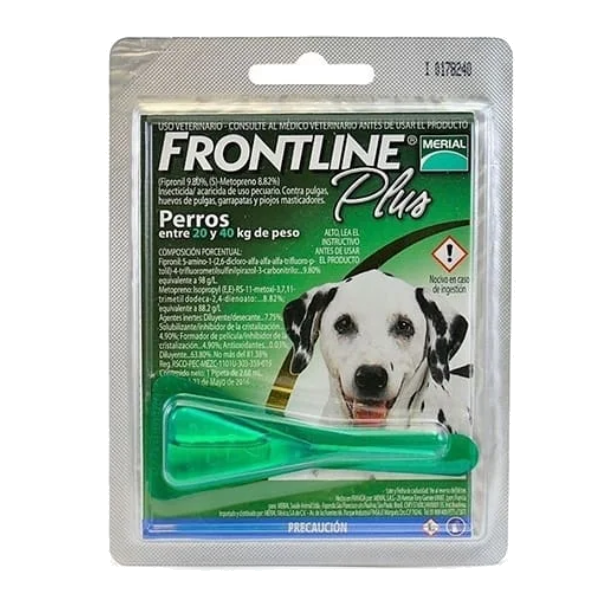Frontline Plus Perro 20kg a 40kg - 2.68ml