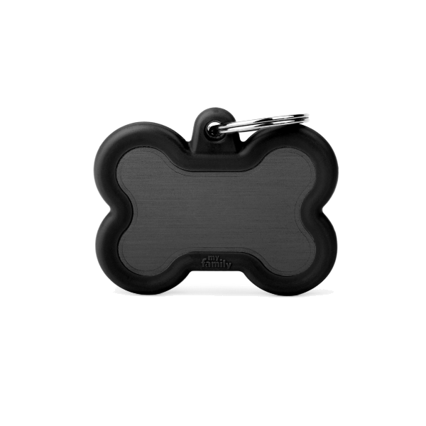 Myfamily Placa Hueso Black Brass