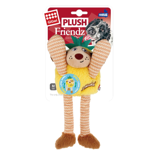 Gigwi Plush Friendz Pineapple Dog