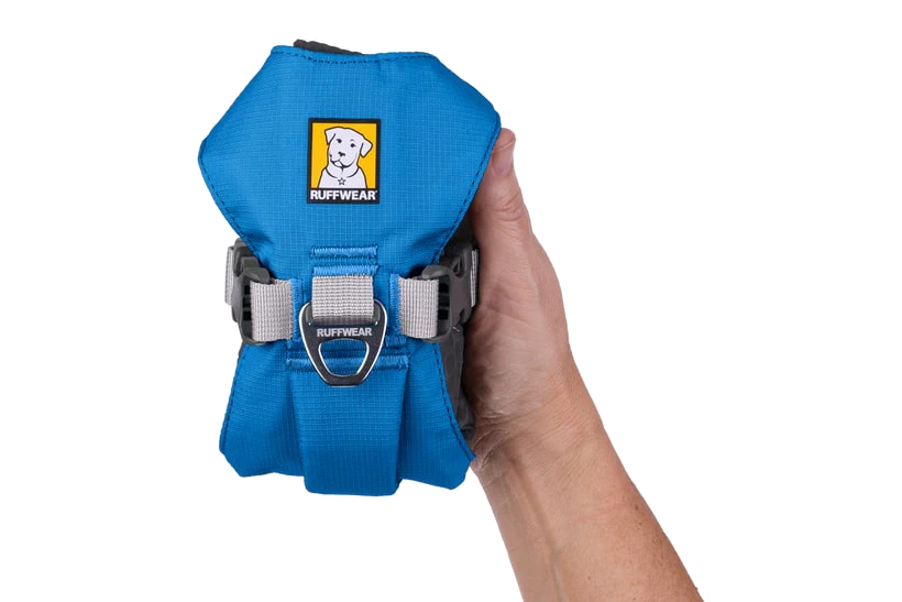 Nuevo-RuffWear Flagline Dog Harness with Handle - Blue Dusk