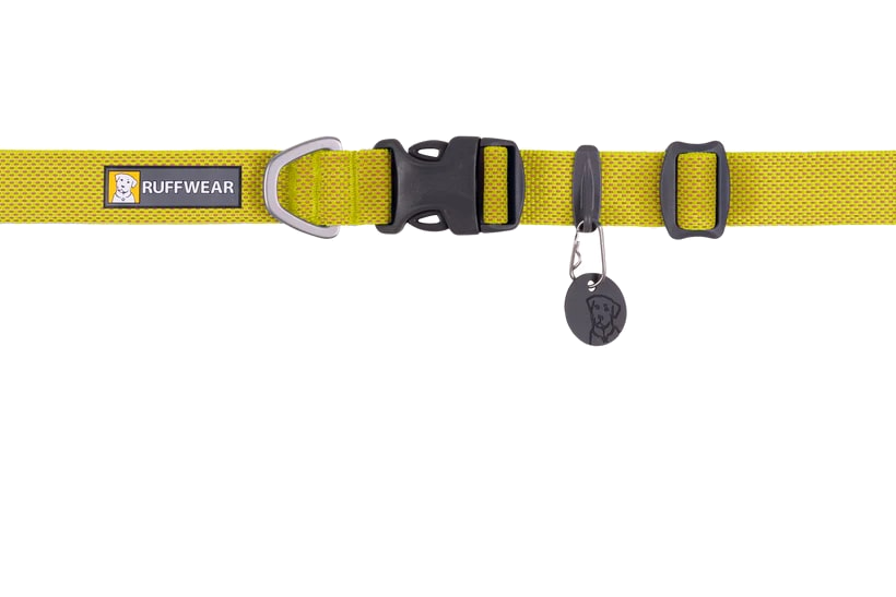 Nuevo-RuffWear Hi & Light Lightweight Dog Collar - Lichen Green