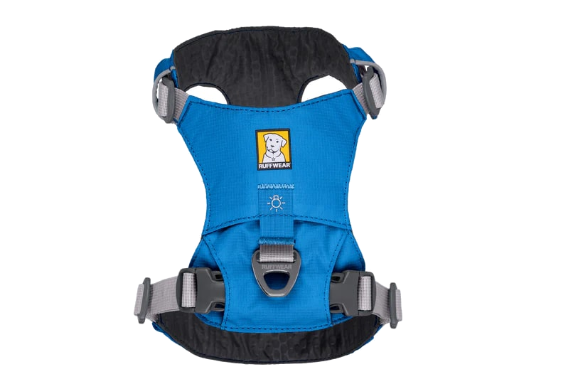 Nuevo-RuffWear Hi & Light Lightweight Dog Harness - Blue Dusk