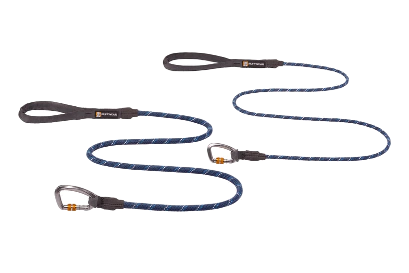 Nuevo-RuffWear Knot-a-Leash Rope Dog Leash - Blue Moon