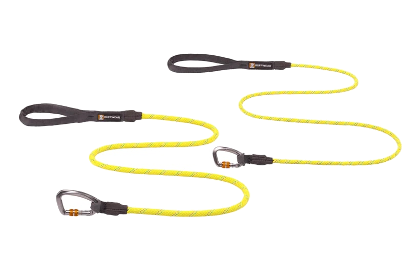 Nuevo-RuffWear Knot-a-Leash Rope Dog Leash - Lichen Green