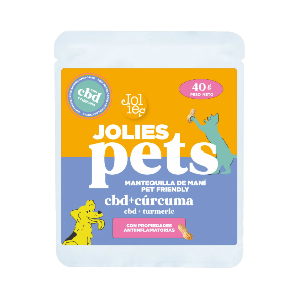 Jolies Pets Mantequilla de Maní + CBD Pets