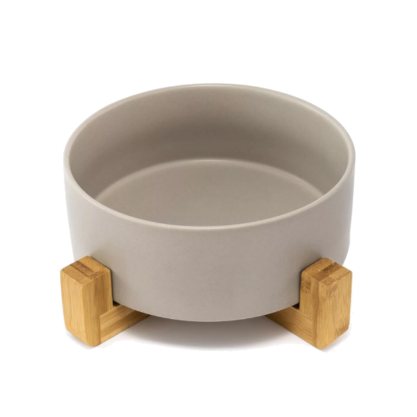 Bamboo Ideas Tazon Ceramica Base Bambú