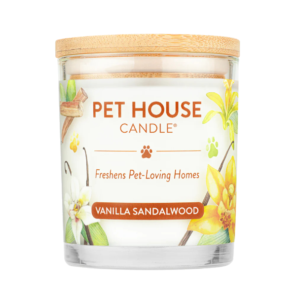 Pet House Candle Vanilla Sandalwood 255g