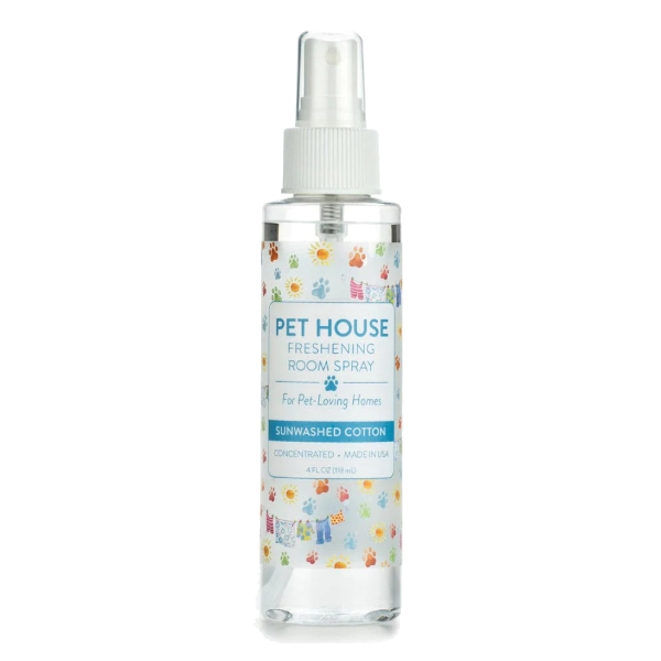 Pet House Freshening Room Spray Sunwashed Cotton 118ml