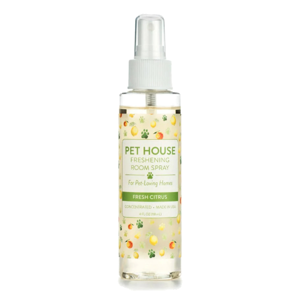 Pet House Freshening Room Spray Fresh Citrus 118ml