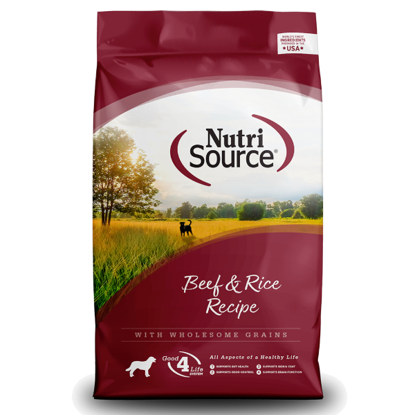 Nutrisource Beef & Rice Recipe Dog Food