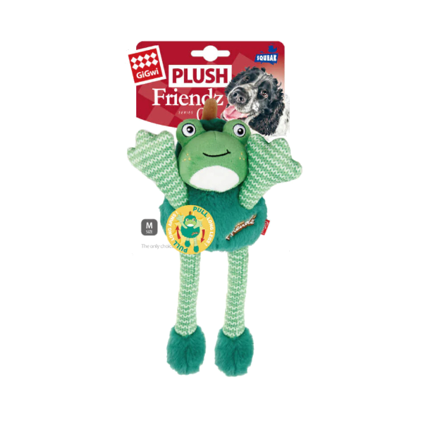 Gigwi Plush Friendz Avocado Frog
