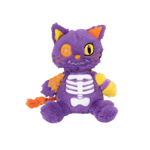 FuzzYard Halloween Dog Toy - Hairball The Cat