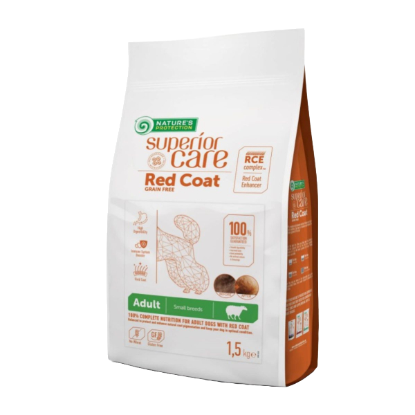 Natures Protection Superior Care Red and Lamb Adulto Raza Small 10kg