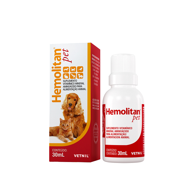 Hemolitan Pet P/Perro Antianemico 30ML
