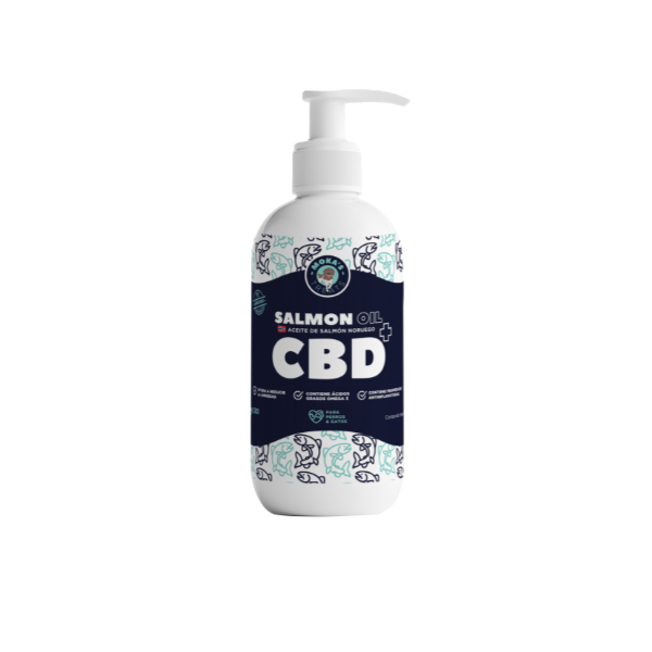 Moka's Aceite de Salmon +CBD 236 ML