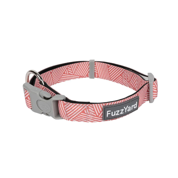 Fuzzyard Dog Collar - Thornbury - Brick Red