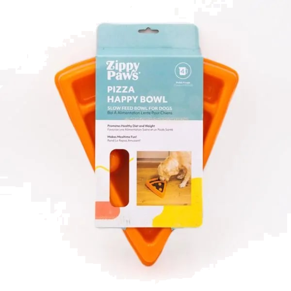 ZippyPaws Happy Bowl Pizza