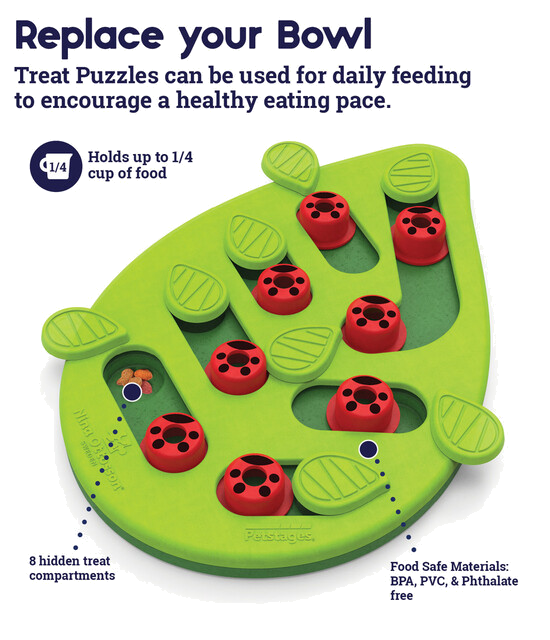 Outward Hound Buggin' Out Puzzle & Play Cat Game, Green