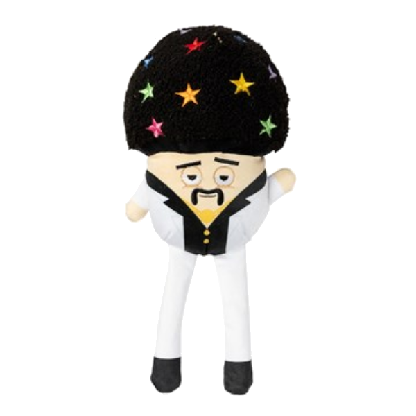 Fuzzyard Dog Toy - Disco Randy Mushroom
