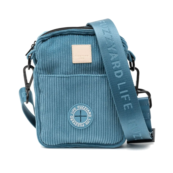 FuzzYard Life Corduroy Cross Body Bag - French Blue