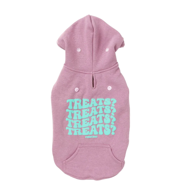 Fuzzyard Treats Hoodie - Pink