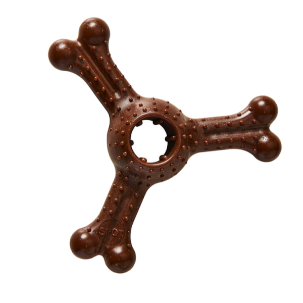 Spot -Juguete Ban-Bones Plus Triple Chew Sabor Bison 7