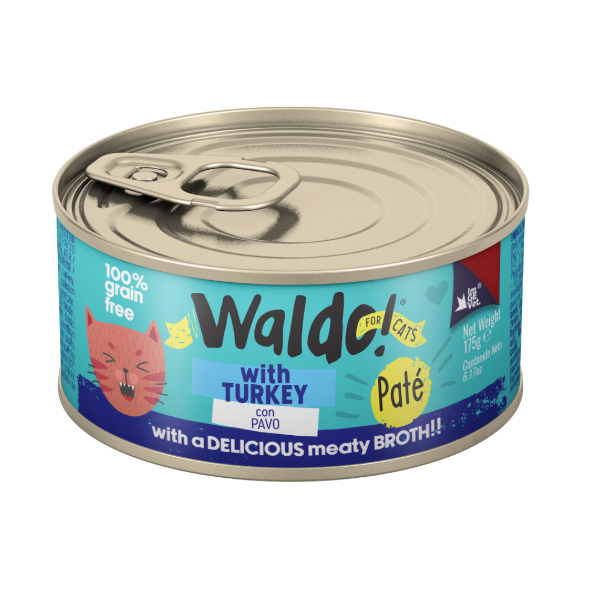 Waldo For Cats Turkey Flavor 175gr