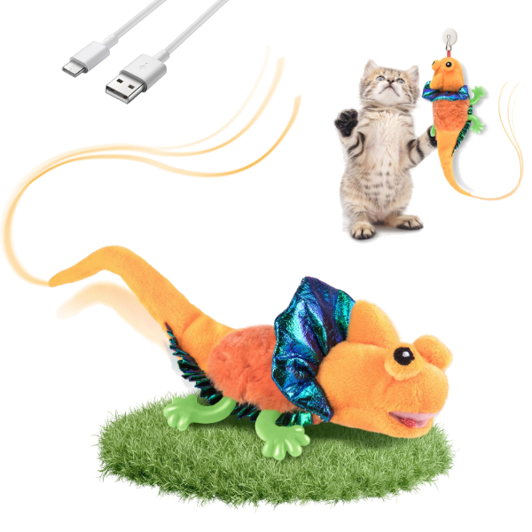 Gigwi Swing Tail Lizzard Lithumium Battery and USB cable included