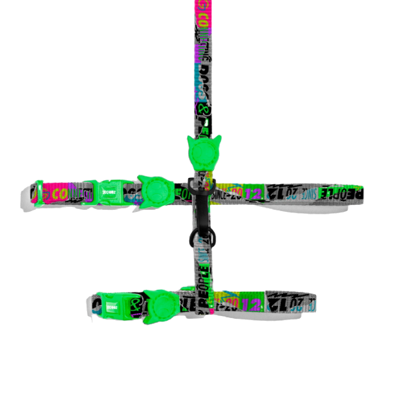 Zeedog Lords Of Zee.Town Manifesto Harness + Leash Set