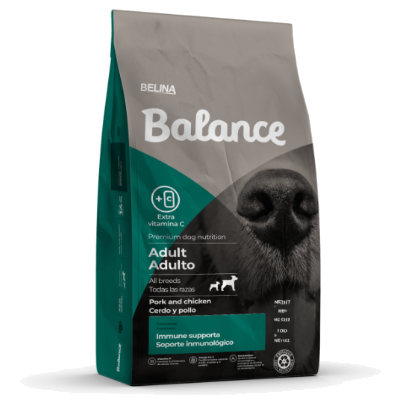 Balance Adulto Todas las Razas Cerdo y Pollo Immune Support 14,97kg