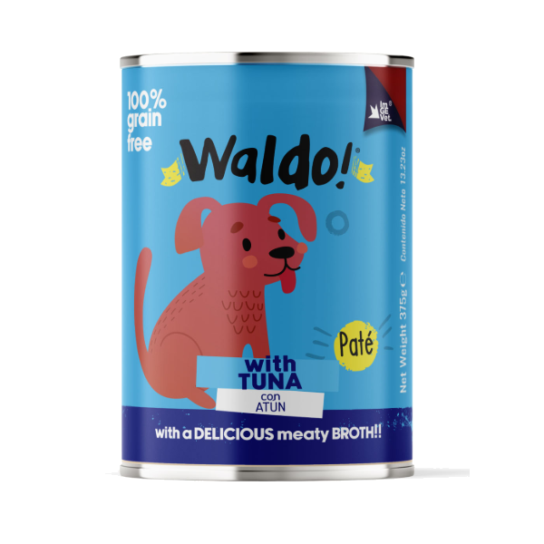 Waldo For Dogs Tuna Flavor 375G