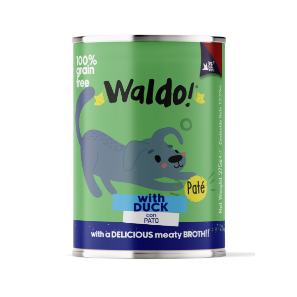 Waldo For Dogs Duck Flavor 375G