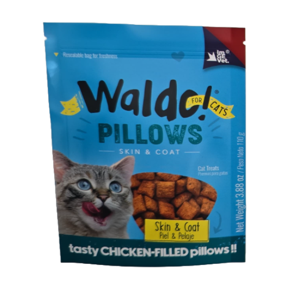 Waldo Cat Pillows Skin & Coat 110g