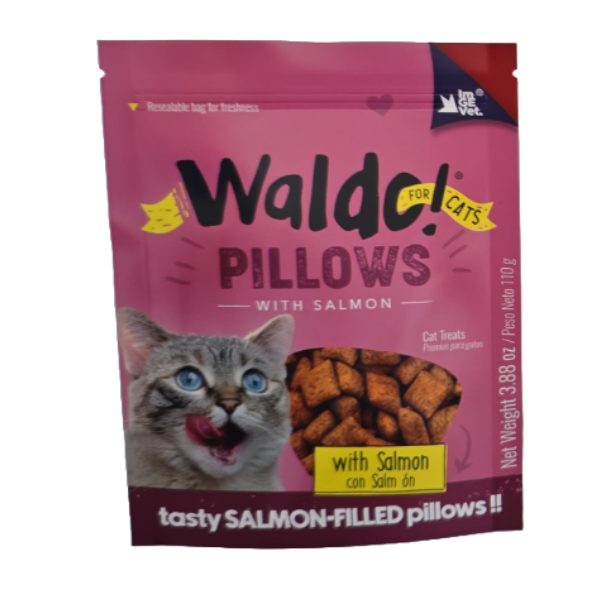 Waldo Cat Pillows Salmon 110g